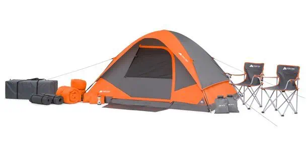 Camping tent combo outlet sets