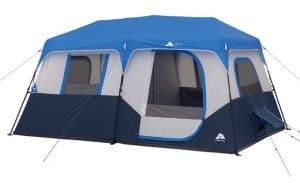 Ozark Trail 8 Person Cabin Instant Tent with LED Lighted Poles e1650392873330 The 10 Best 8 Person Tents for Family Camping – 2023