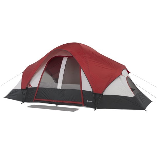 Ozark Trail 8-Person Modified Dome Tent, with Rear Window
