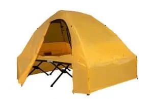 VISTA 2-PERSON TENT & COT CAMPING SET IN YELLOW