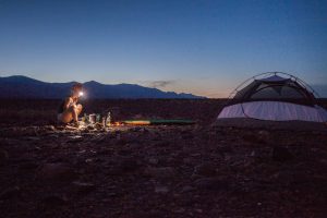 camping in death valley