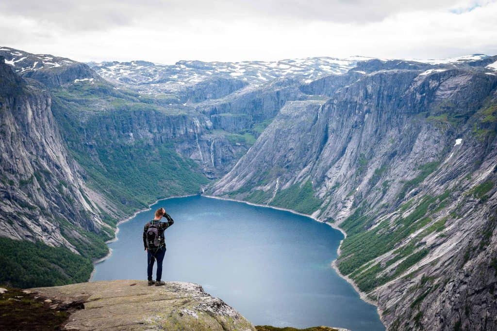 hiking in norway