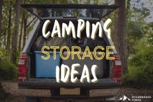 Camping Storage Ideas