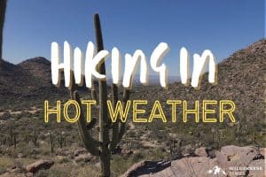hiking in hot weather