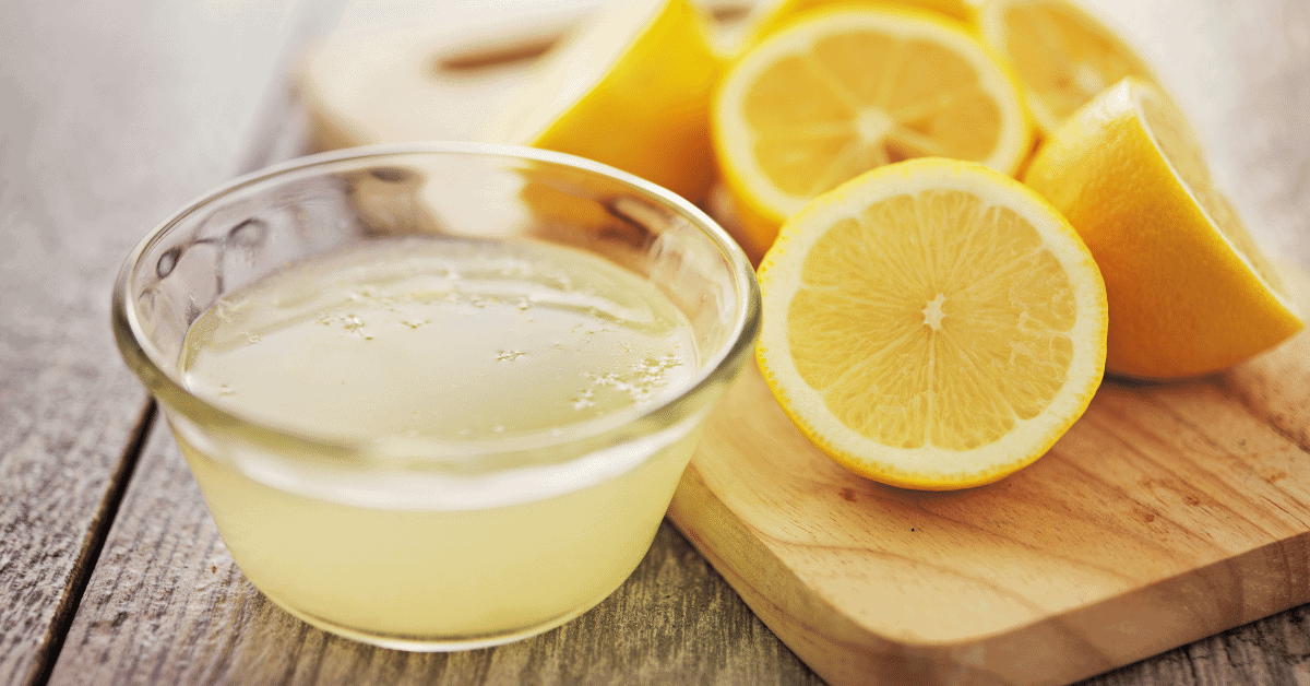 lemon juice