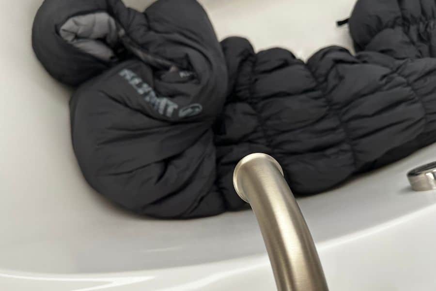 How To Wash A Sleeping Bag By Hand