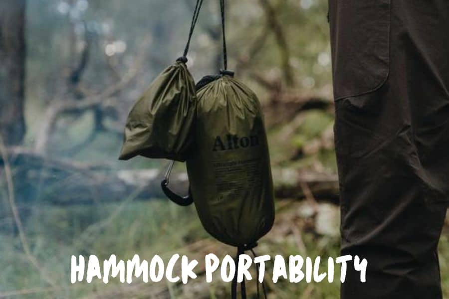 Hammock Portability