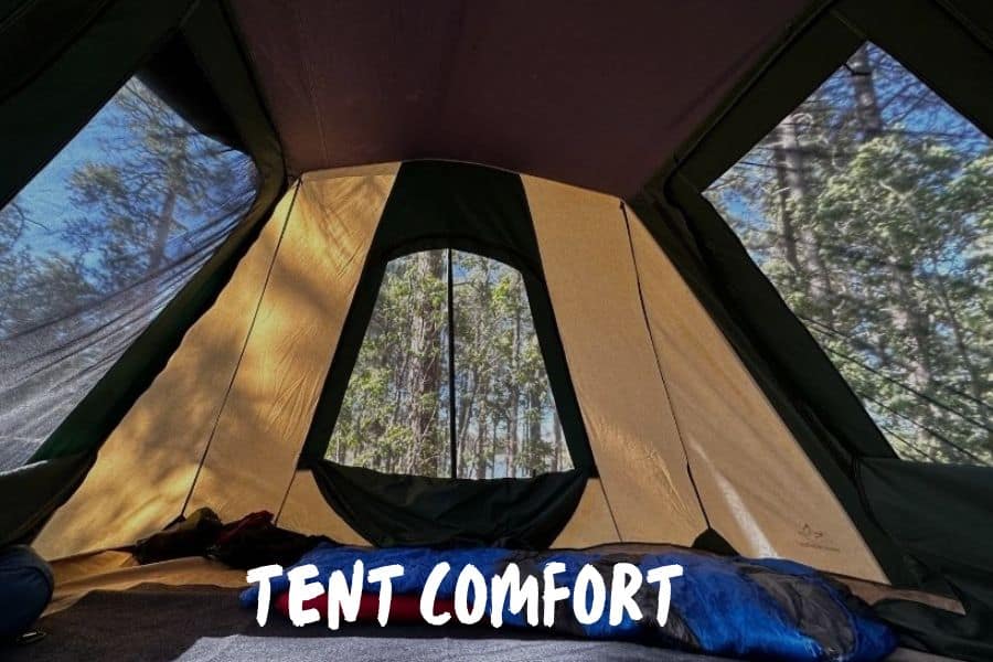 Tent Comfort