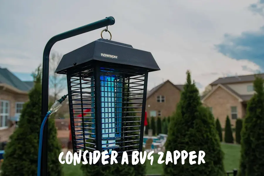 best way to keep mosquitoes away while camping: Consider A Bug Zapper