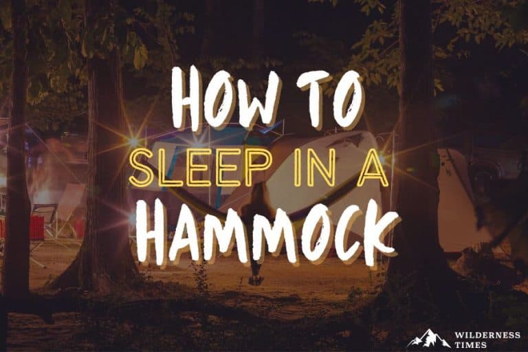 How To Sleep In A Hammock