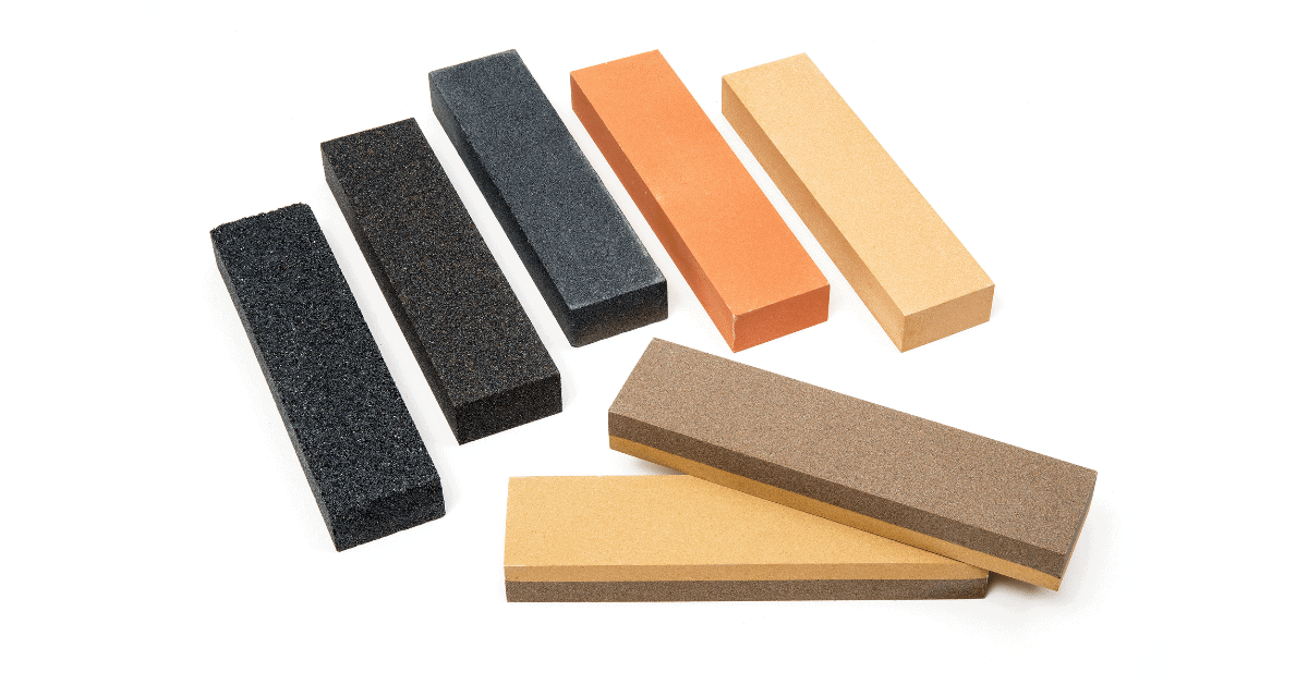 several different sharpening stones