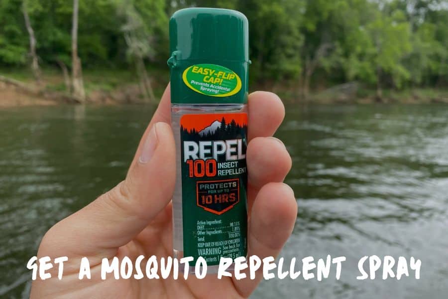 best way to keep mosquitoes away while camping: Get A Mosquito Repellent Spray