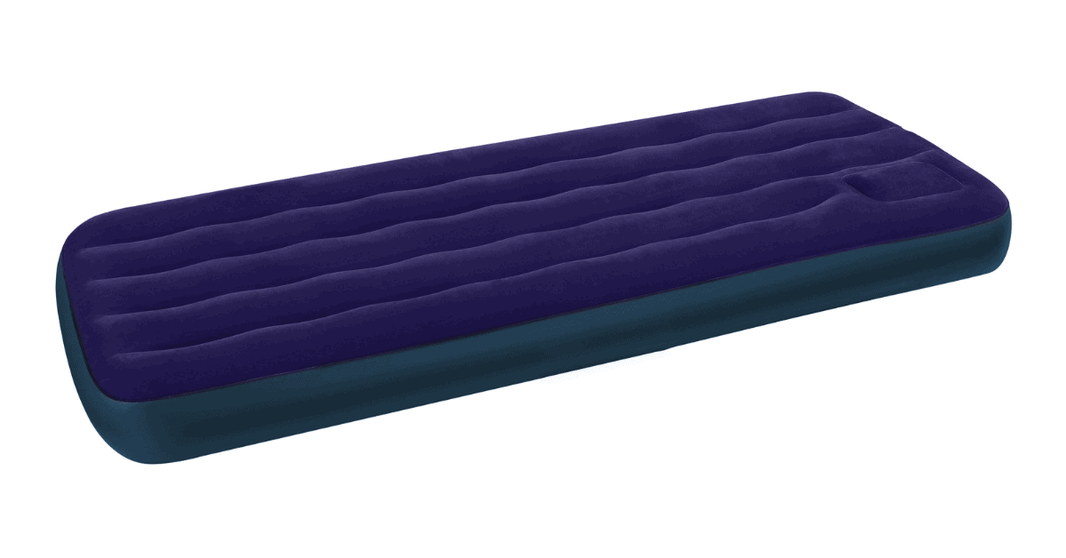 an air mattress