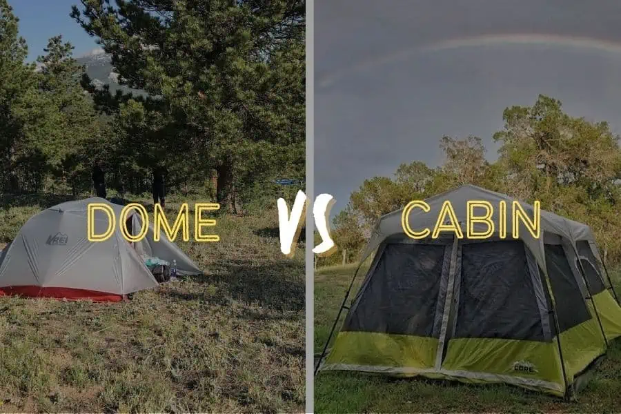 Dome Tent vs Cabin Tent