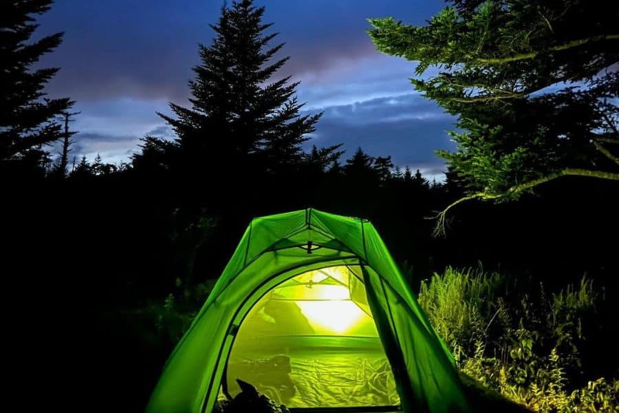How to respect nature while wild camping