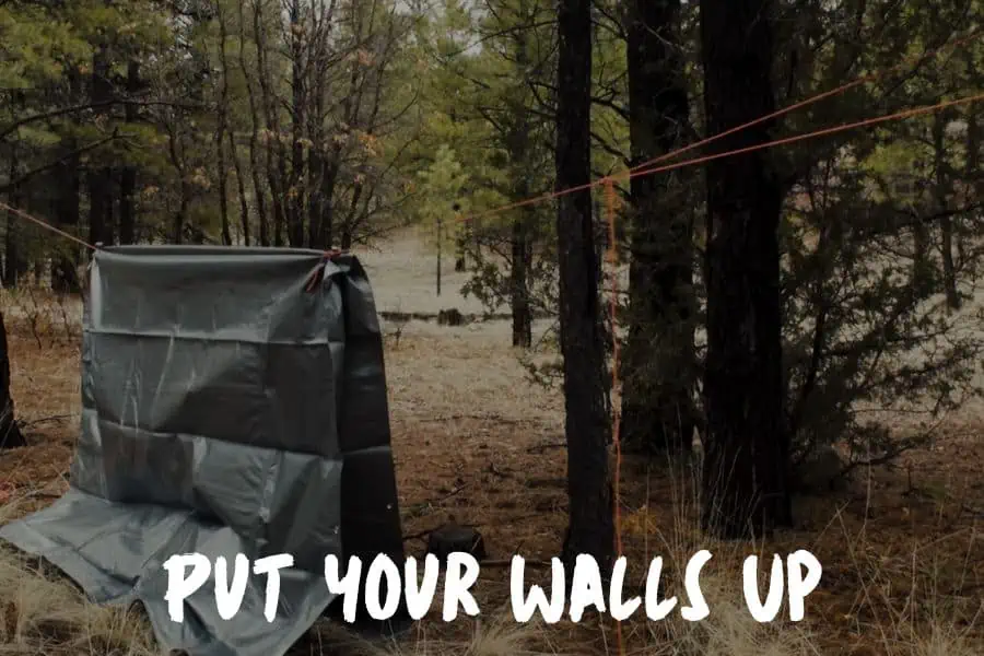 Step 4: Put Your Walls Up