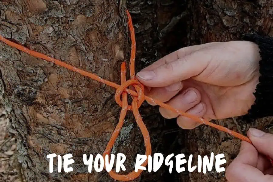 Step 1: Tie Your Ridgeline