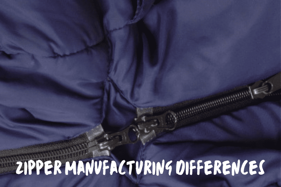 Zipper Manufacturing Differences