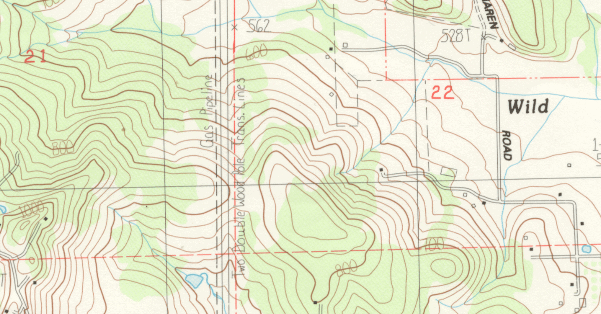 Topographic Map Definition What Is A Topographic Map Example - Map