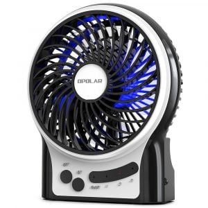 OPOLAR Battery Operated USB Rechargeable Camping Fan
