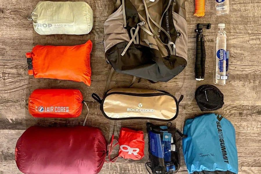 Backpacking Gear for a 1 Person Tent