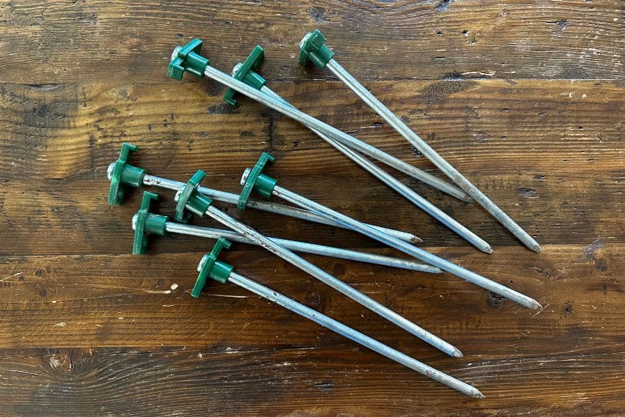 Carbon Steel Tent Stakes