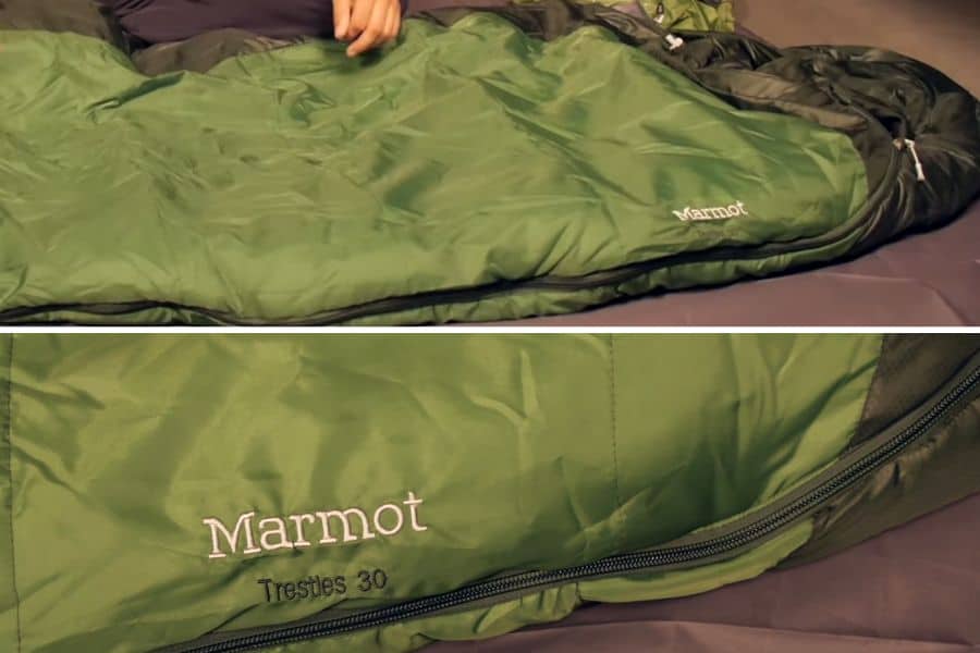 The Marmot Trestles with its 70D polyester shell