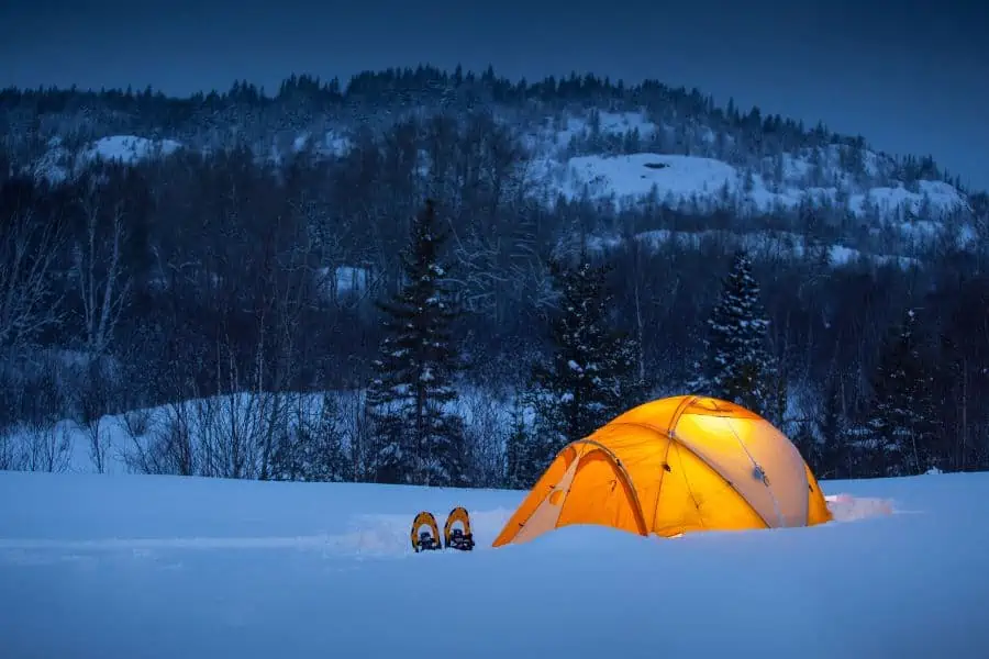 can you go camping in winter?