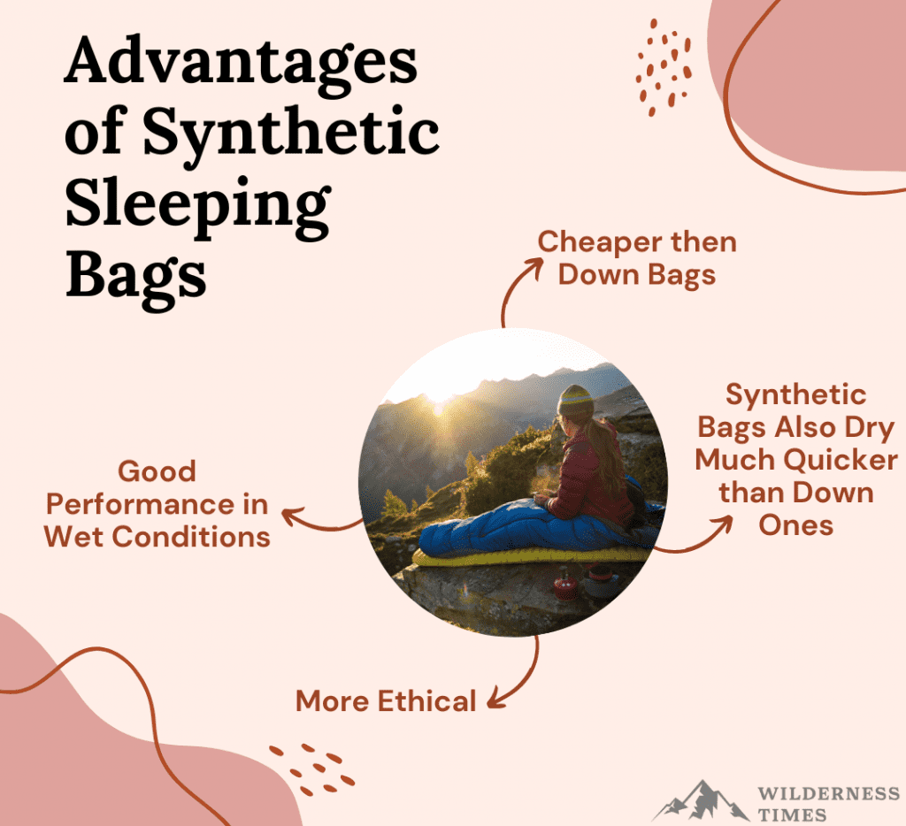 Advantages of Synthetic Sleeping Bags