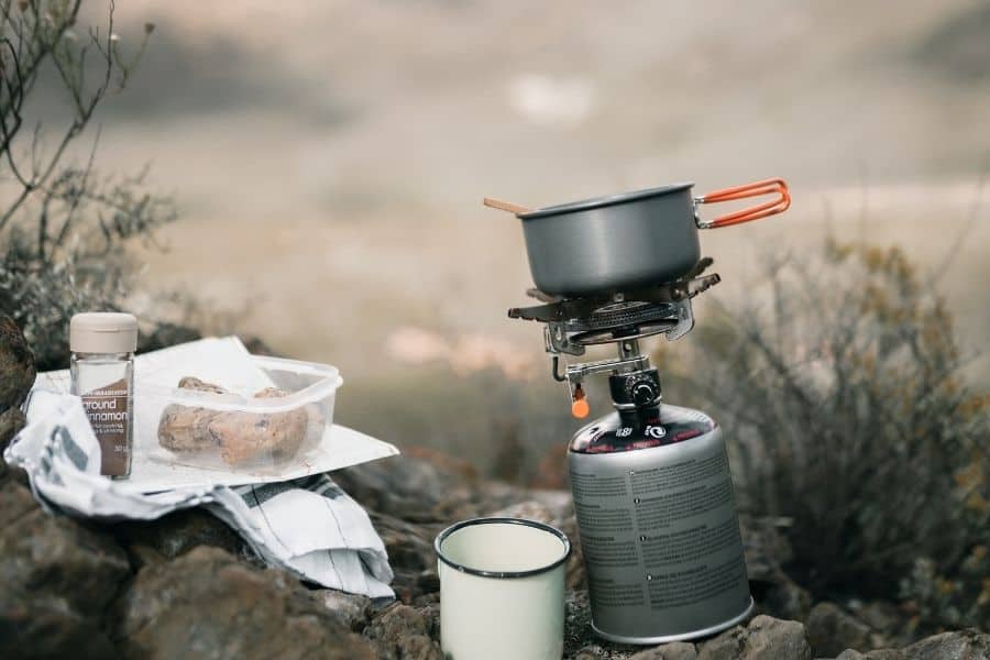 Cooking Space for Types of Camping Stoves