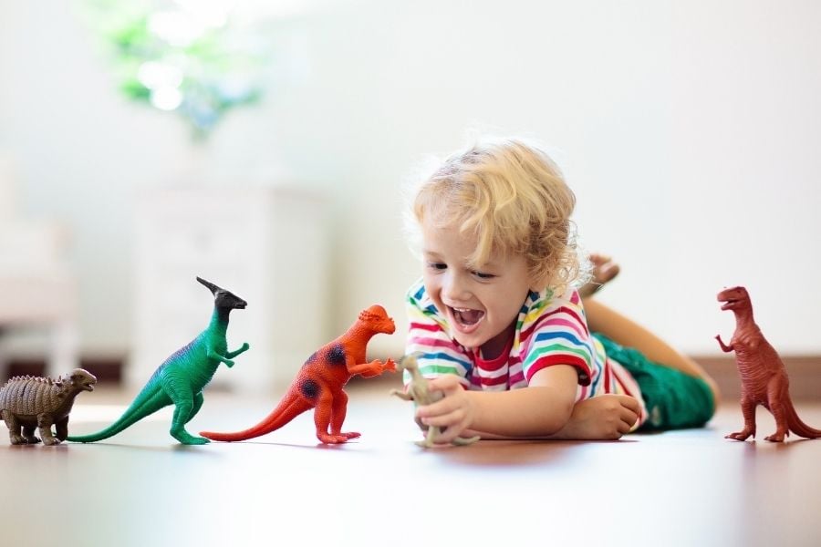 Let Your Toddler Pick out 3-5 Toys for The Trip