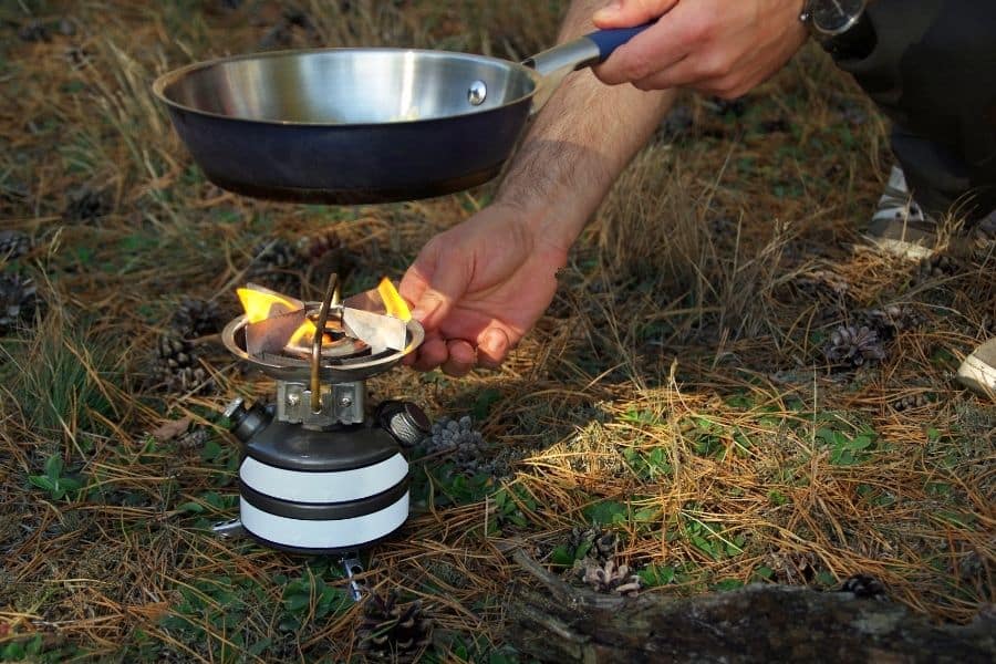 canister camping stove