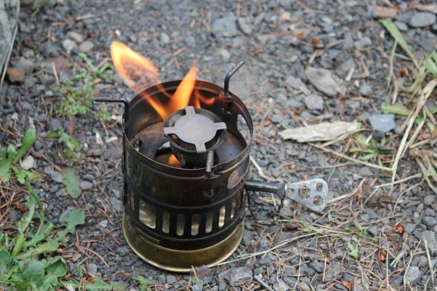 denatured alcohol stove