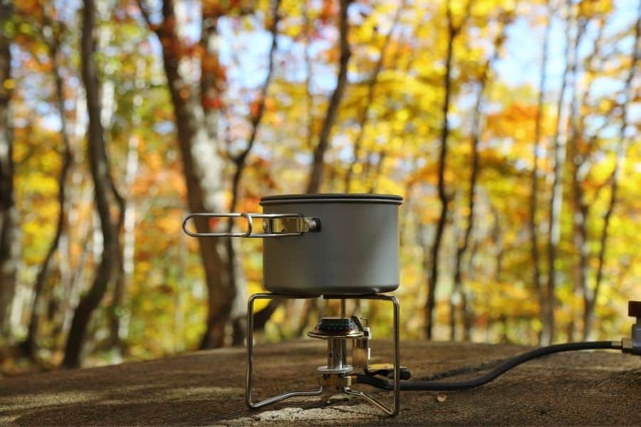 liquid fuel camping stove