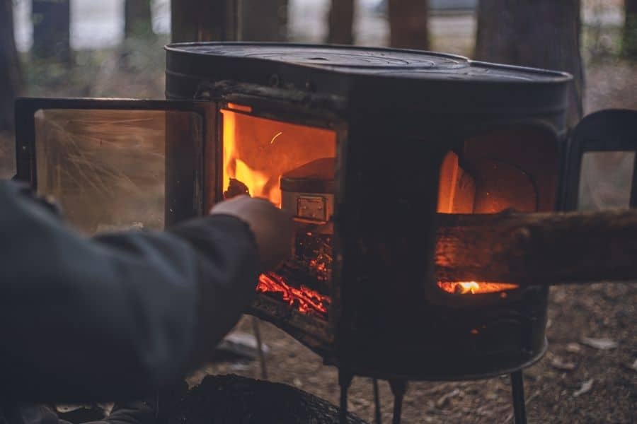 wood camping stove