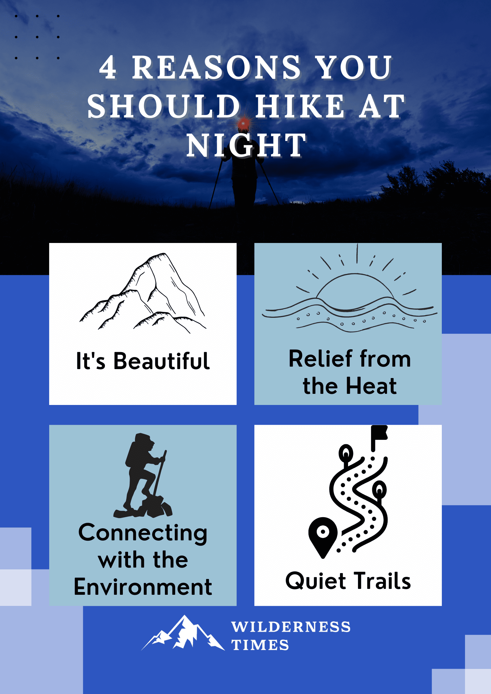 Hiking at Night (How to Hike Safely in the Dark)