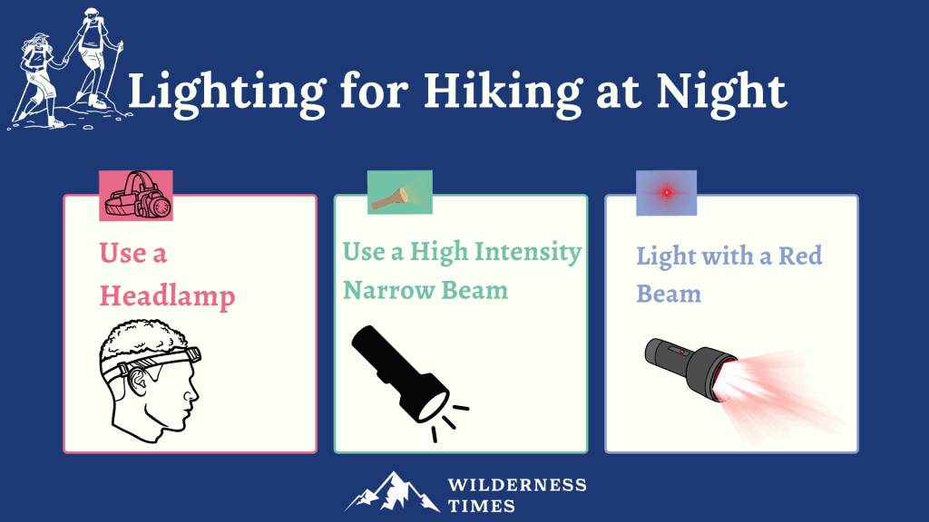 Lighting for Hiking at Night