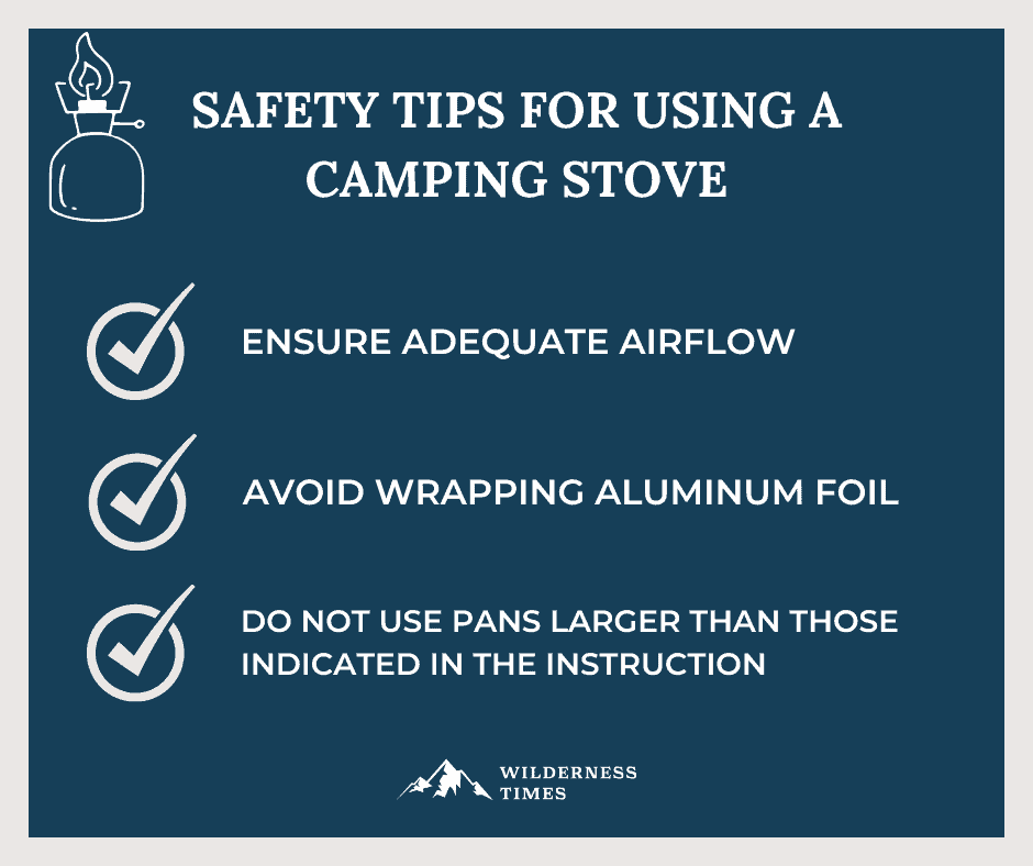 Safety Tips for Using a Camping Stove