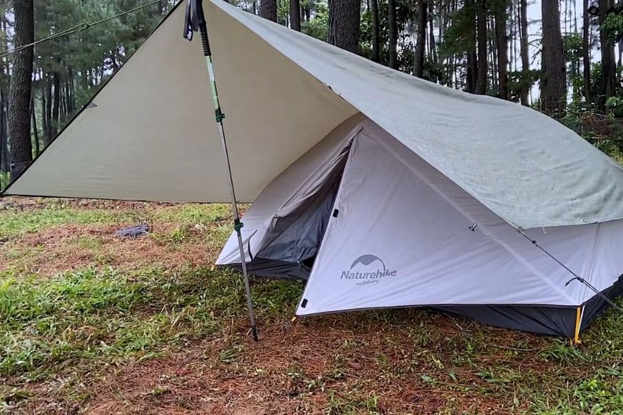 tent is not your friend during camping in a thunderstorm