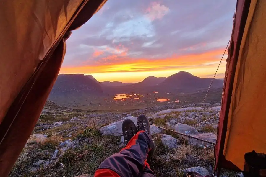 Wild Camping in the Torridon Mountains William Macdonald