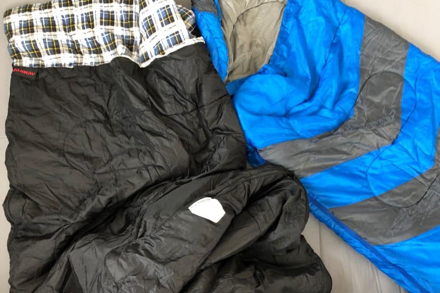 Budget Sleeping Bags Side By Side
