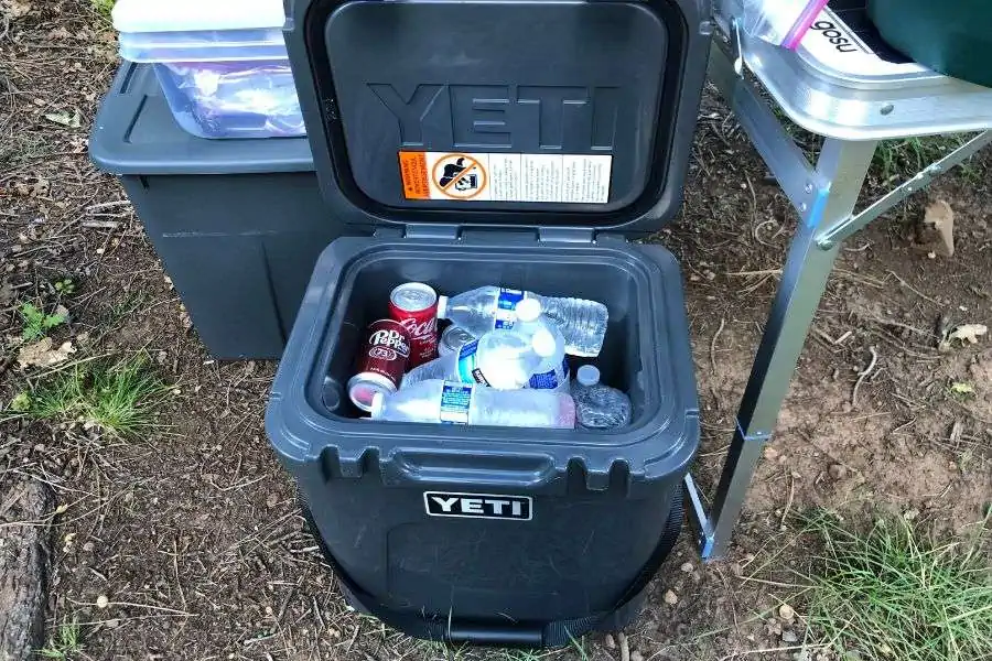 don't open your cooler too often!