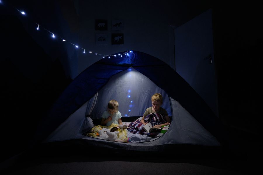 make things easy for the kids camping with kids