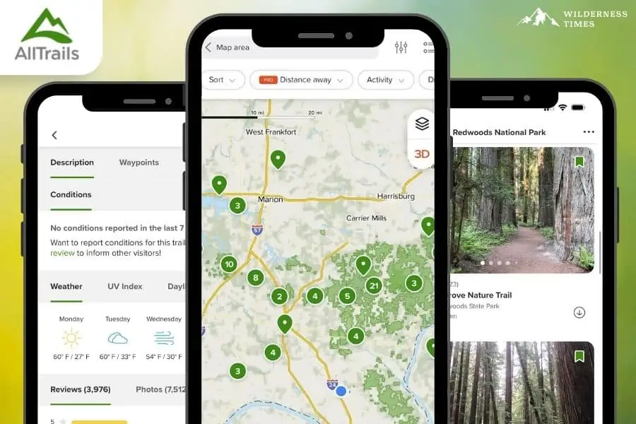 Google hotsell hiking app