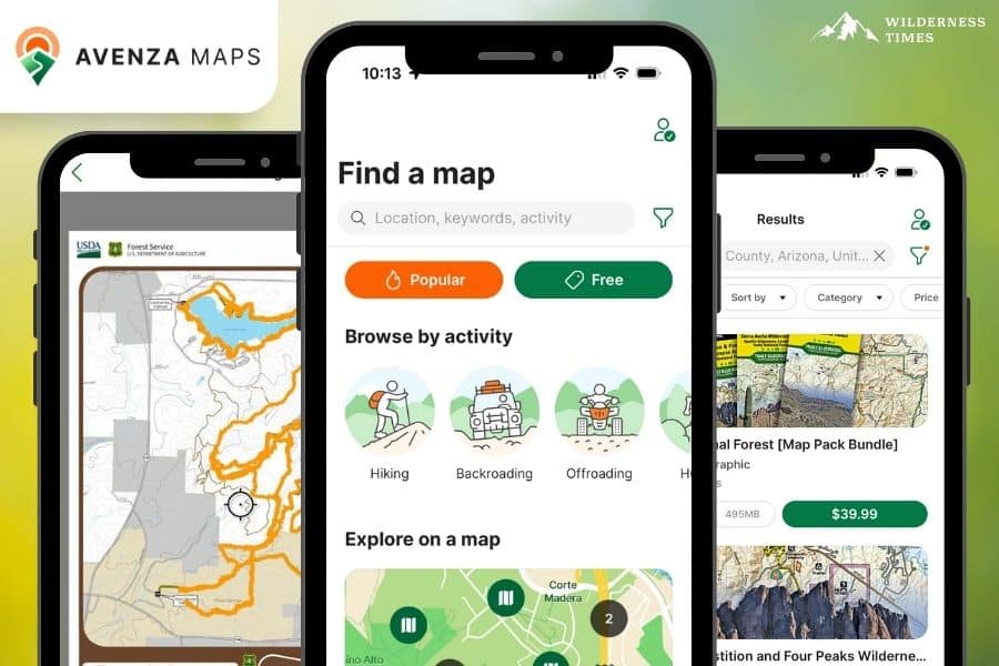 Avenza Maps Hiking App