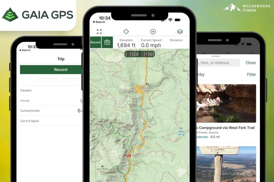 Gaia GPS Hiking App