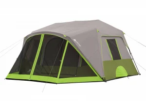 Ozark Trail 9 Person 2 Room Instant Cabin Tent with Screen Room