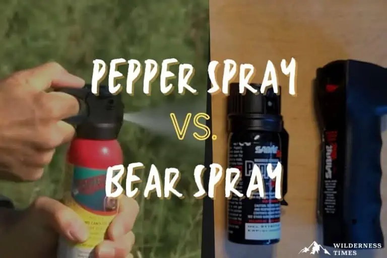 Pepper Spray Vs Bear Spray