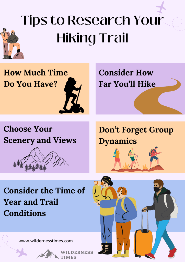 Tips to Research Your Hiking Trail