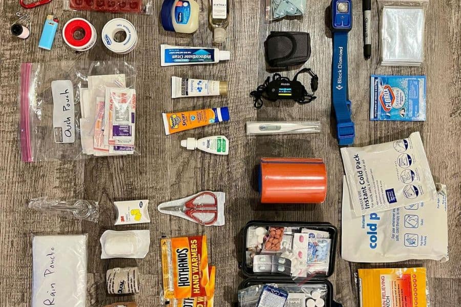 backpacking first aid kit